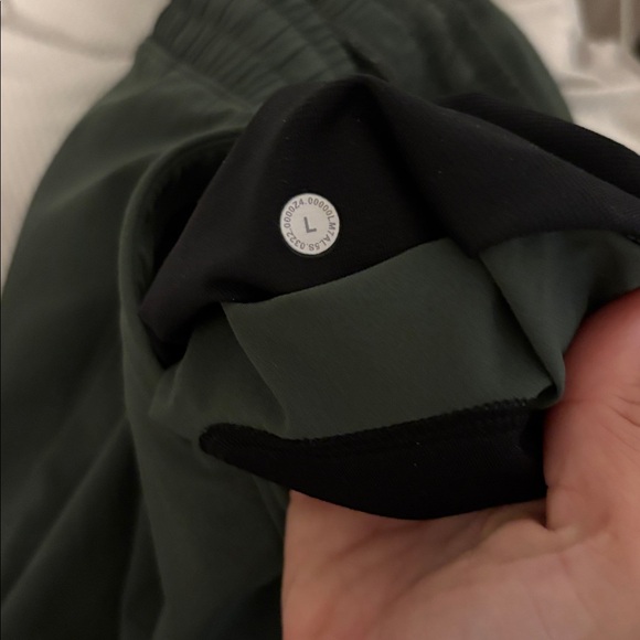 Lululemon Athletica Green Athletiv Shorts - Picture 5 of 5